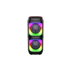 Siyah Wireless Tws Rgb Renkli Bluetooth Hoparlör