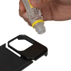 iPhone 15 Pro Max Kılıf Magsafe Şarj Özellikli Mekanizmalı Koku Hazneli Mostar Kapak