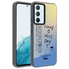 Samsung Galaxy A54 Kılıf Desenli Dragon Sert Kapak Kılıf