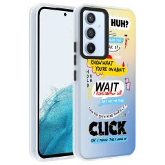 Samsung Galaxy A54 Kılıf Desenli Dragon Sert Kapak Kılıf