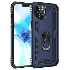 iPhone 12 Pro Kılıf Vega Tank Sert Yüzüklü Standlı Zırh Koruma Kapak