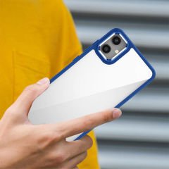 Samsung Galaxy A05 Kılıf Kamera Çıkıntılı Arkası Şeffaf Köşeleri Parlak Renkli Işlemeli Flora Kapak