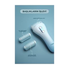 LED Ekran Göstergeli Turbo Modlu Su Geçirmez Ayak Bakım Törpüsü