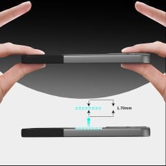 Samsung Galaxy S25 Plus Kablosuz Şarj Destekli Kılıf Mıknatıslı Duble Kapak