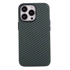 iPhone 12 Pro Max Kılıf Karbon Fiber Tasarımlı Karbono Kapak
