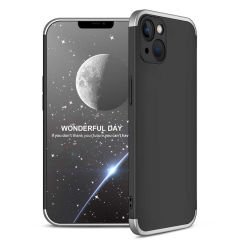 iPhone 13 Mini Kılıf Ays Kapak Siyah-Gri