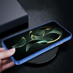 Xiaomi Mi 13T Pro Kılıf Kamera Çıkıntılı Arkası Şeffaf Köşeleri Parlak Renkli Işlemeli Flora Kapak