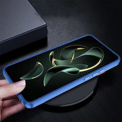 Xiaomi Mi 13T Pro Kılıf Kamera Çıkıntılı Arkası Şeffaf Köşeleri Parlak Renkli Işlemeli Flora Kapak