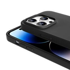 iPhone 15 Pro Max Kılıf Magsafe Şarj Özellikli Sıvı Teknolojili Silinebilir Sert Lansman Kivi Kapak