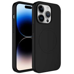 iPhone 13 Pro Kılıf Magsafe Wireless Şarj Özellikli Pastel Renk Silikon Plas Kapak