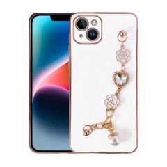 iPhone 15 Kılıf El Tutamaçlı Kamera Korumalı Taka Silikon Kapak