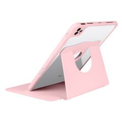 iPad Pro 11 2018 Kılıf Termik Kalem Bölmeli Dönebilen Standlı Kılıf