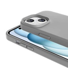 iPhone 15 Kılıf Magsafe Şarj Özellikli Sıvı Teknolojili Silinebilir Sert Lansman Kivi Kapak
