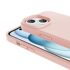 iPhone 15 Kılıf Magsafe Şarj Özellikli Sıvı Teknolojili Silinebilir Sert Lansman Kivi Kapak