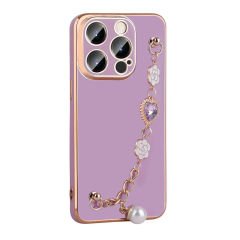 iPhone 15 Pro Kılıf El Tutamaçlı Kamera Korumalı Taka Silikon Kapak