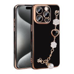 iPhone 15 Pro Kılıf El Tutamaçlı Kamera Korumalı Taka Silikon Kapak