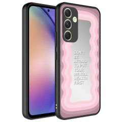 Samsung Galaxy A54 Aynalı Desenli Kamera Korumalı Parlak Mirror Kapak Kılıf