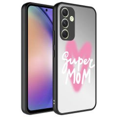 Samsung Galaxy A54 Aynalı Desenli Kamera Korumalı Parlak Mirror Kapak Kılıf