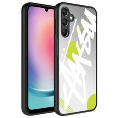 Samsung Galaxy A54 Aynalı Desenli Kamera Korumalı Parlak Mirror Kapak Kılıf