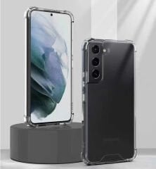 Samsung Galaxy S22 Plus Kılıf Nitro Anti Shock Darbe Emici Köşe Korumalı Şeffaf Silikon Kapak