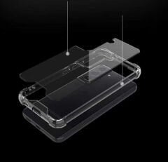 Samsung Galaxy S22 Plus Kılıf Nitro Anti Shock Darbe Emici Köşe Korumalı Şeffaf Silikon Kapak
