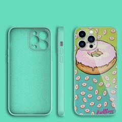 iPhone 12 Pro Max Kılıf Kamera Korumalı Desenli Sert Silikon Epoksi Kapak