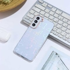 Samsung Galaxy S22 Plus Kılıf Sidney Desenli Sert Kapak