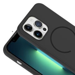 iPhone 13 Pro Max Kılıf Meta Lansman M-Safe Kamera Korumalı içi Kadife Yumuşak Renkli Süet Silikon