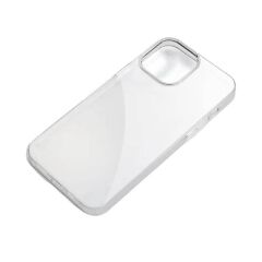 iPhone 15 Pro Kılıf Sert Pürüzsüz Şeffaf Droga Kapak
