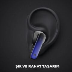 BTK-ZR101 Kulak İçi Bluetooth Kulaklık Aktif Gürültü Önleyici Özellikli ANC ve ENC Teknolojili