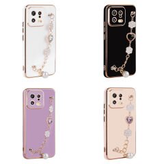 Xiaomi Mi 13 Kılıf El Tutamaçlı Kamera Korumalı Taka Silikon Kapak kılıf