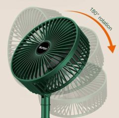 F-06 Taşınabilir Şarjlı Fan 3 Kademeli Vantilatör Klima Soğutucu Fan