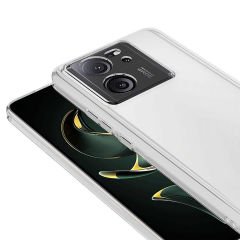 Xiaomi Mi 13T Pro Kılıf Nano Oleofobik Özellikli Sert Arka Yüzey Droga Kapak