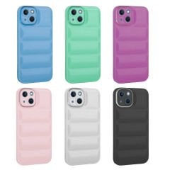 iPhone 14 Plus Kılıf Kamera Korumalı Parlak Airbag'li Galya Kapak