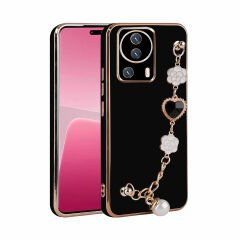 Xiaomi Mi 13 Lite El Tutamaçlı Kamera Korumalı Taka Silikon Kapak kılıf