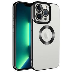 iPhone 12 Pro Max Kılıf Kamera Korumalı Logo Gösteren Omega Kapak