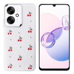 Xiaomi Redmi 13C Kılıf Airbag Tasarımlı Simli Şeffaf Kutup Kapak