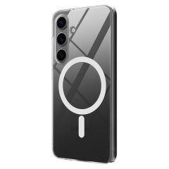 Samsung Galaxy S24 Plus Kılıf Kamera Korumalı Magsafe Sert PC Porto Kapak