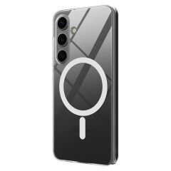 Samsung Galaxy S24 Kılıf Kamera Korumalı Magsafe Sert PC Porto Kapak