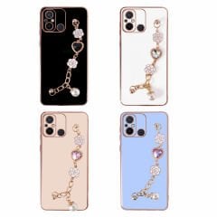 Xiaomi Redmi 12C Kılıf El Tutamaçlı Kamera Korumalı Zore Taka Silikon Kapak