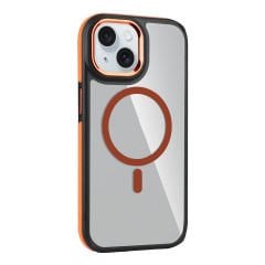 iPhone 15 Kılıf Magsafe Şarj Özellikli Mat Görünümlü Solo Kapak