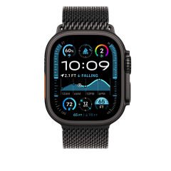 Apple Watch Ultra 49mm KRD-100 Titanyum Hasır Kordon Titanyum