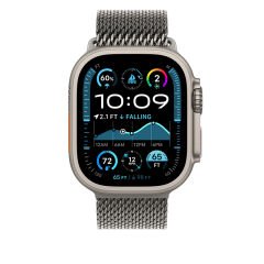 Apple Watch Ultra 49mm KRD-100 Titanyum Hasır Kordon Titanyum