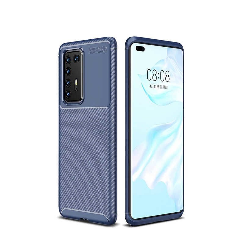 Huawei P40 Pro Kılıf Negro Silikon Kapak Kılıf