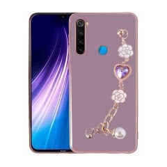 Xiaomi Redmi Note 8 Kılıf El Tutamaçlı Kamera Korumalı Taka Silikon Kapak