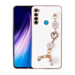 Xiaomi Redmi Note 8 Kılıf El Tutamaçlı Kamera Korumalı Taka Silikon Kapak