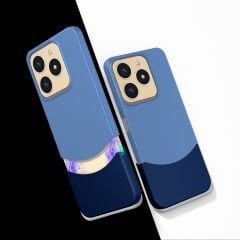 Realme C61 Kılıf Mıknatıslı Duble Kapak