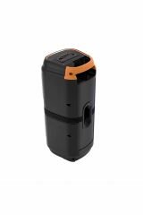 2132 Siyah Mikrofonlu RGB Ledli Taşınabilir Bluetooth Hoparlör Parti Speaker