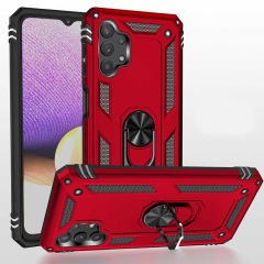 Samsung Galaxy A23 Kılıf Vega Tank Sert Yüzüklü Standlı Zırh Koruma Kapak