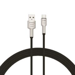 Syrox C133AT 3.0A Hasir Metal Başlikli Type-C Hızlı Şarj & Data Kablosu